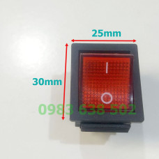 Công tắc bệp bênh KDC4 6 chân có đèn 