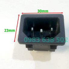 Ổ cắm nguồn AC vạt chéo