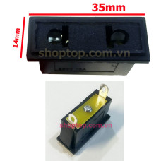 Ổ cắm AC 2 chấu vuông tròn